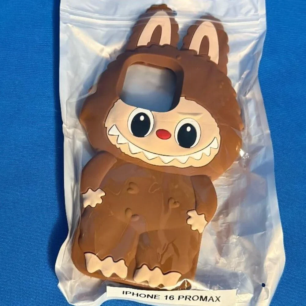 ( THE MONSTERS ~ LABUBU ~ POP MART TYPE ) IPHONE 16 PRO MAX PHONE CASE / COVER